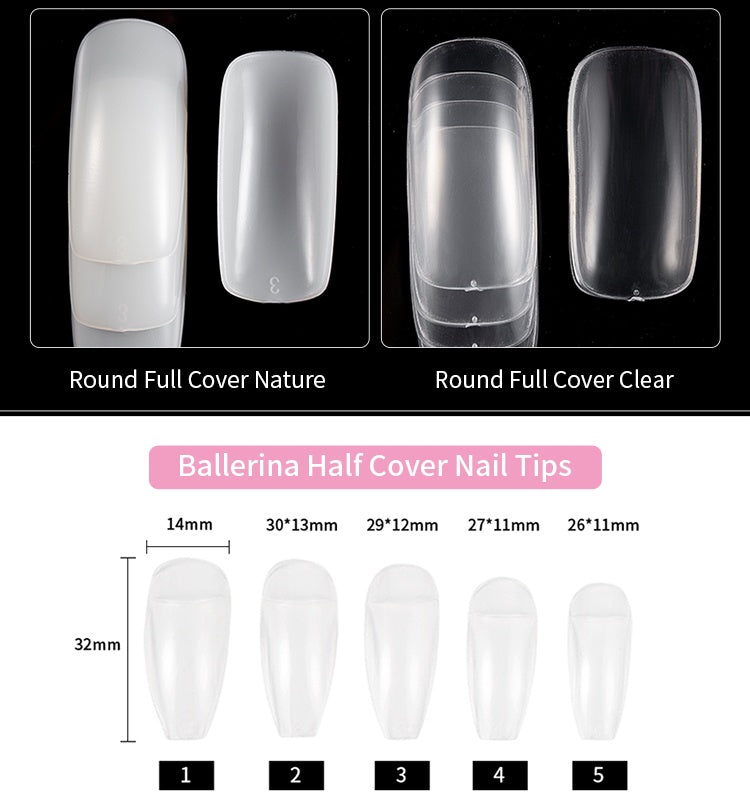 500 French nails 500 French nails
